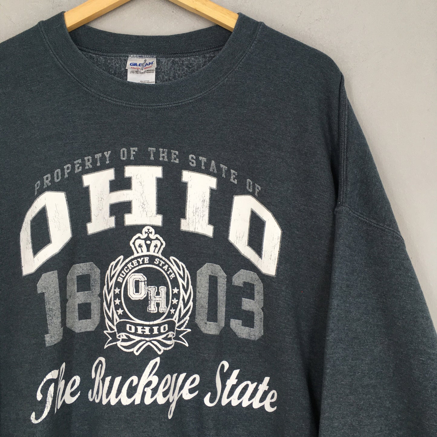 Buckeyes Ohio State Gray Sweater XXLarge