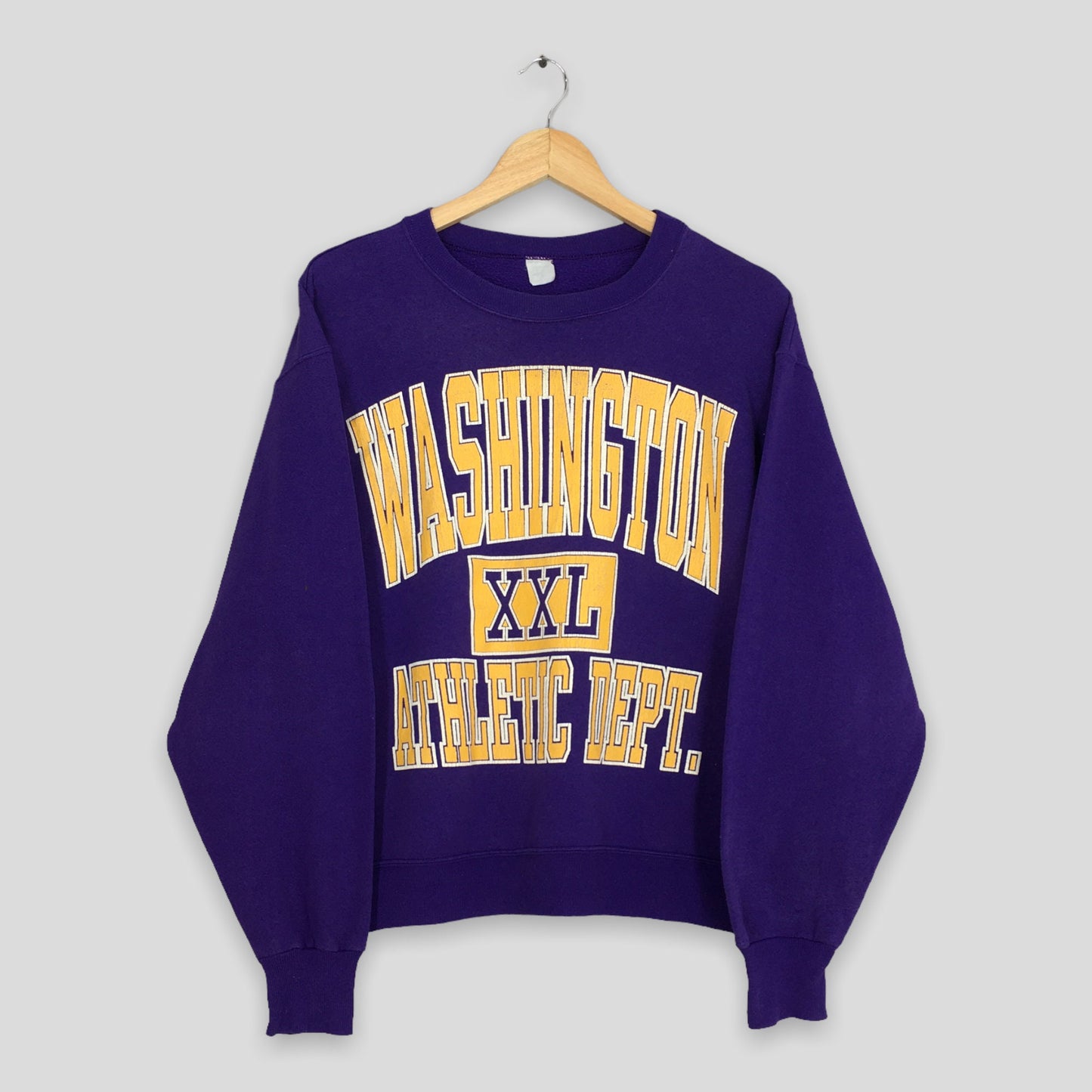 Washington State County Purple Sweatshirt Medium