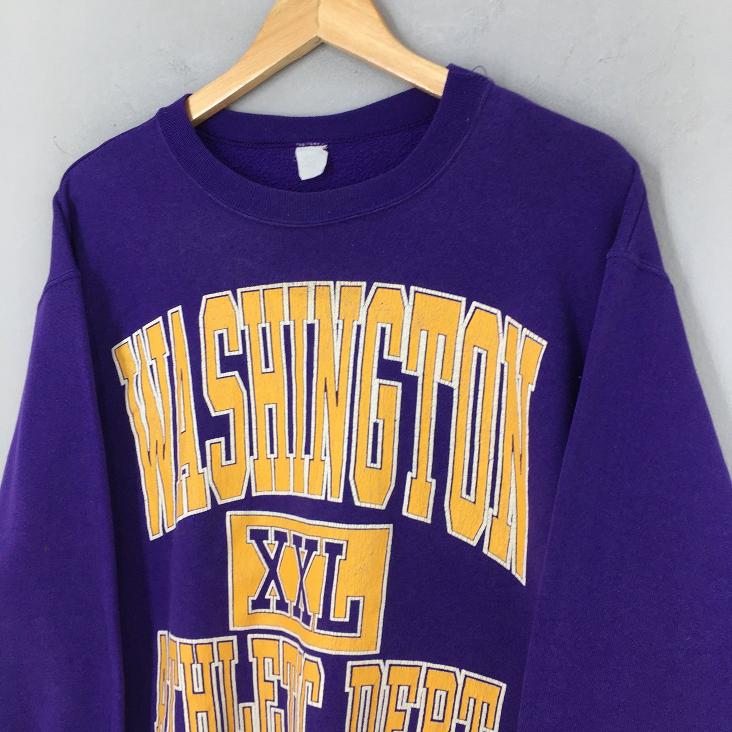 Washington State County Purple Sweatshirt Medium