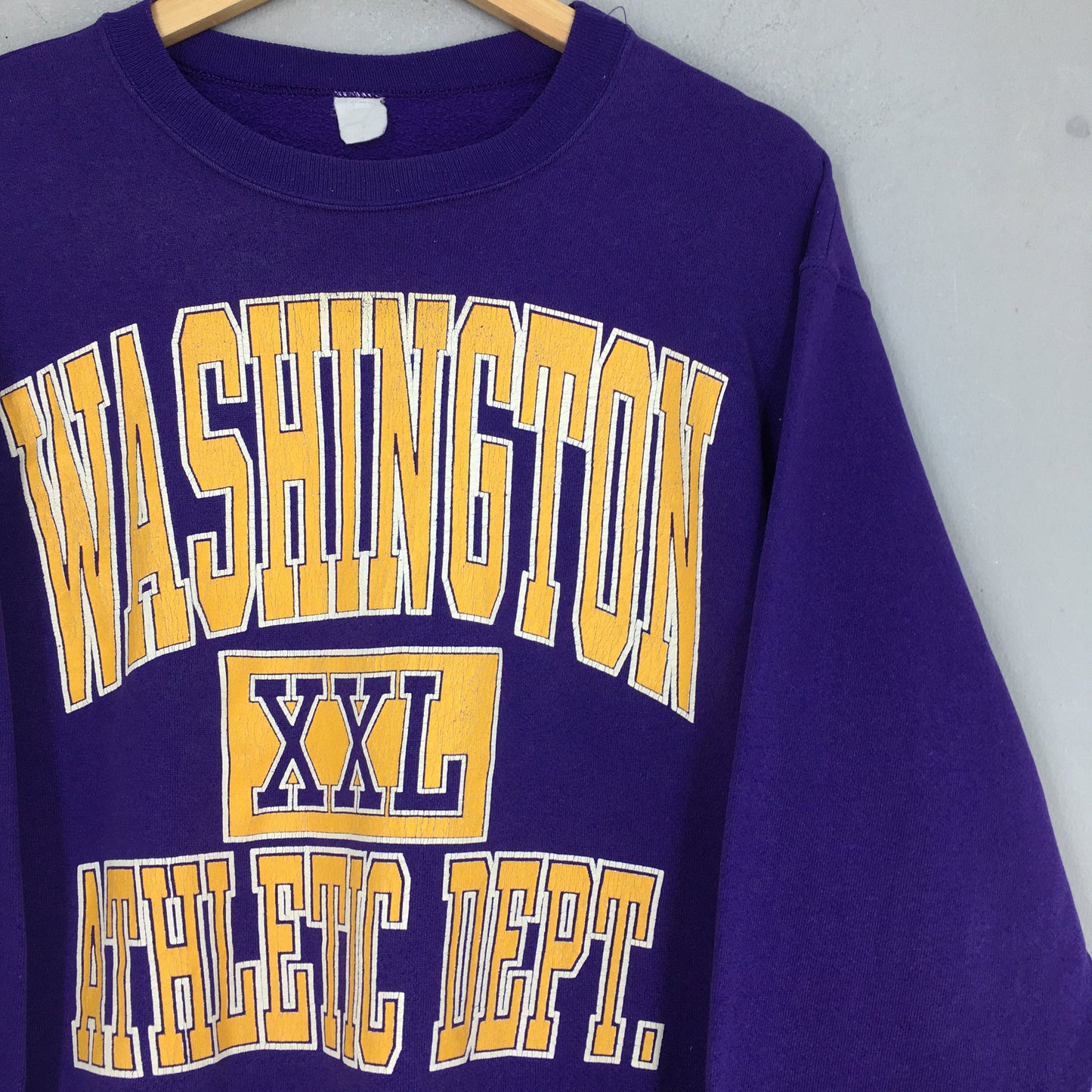 Washington State County Purple Sweatshirt Medium