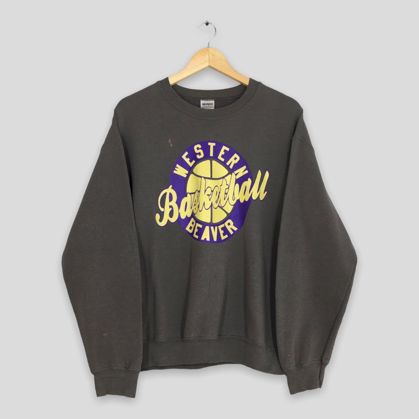 Western Beaver Basketball Sweatshirt Medium