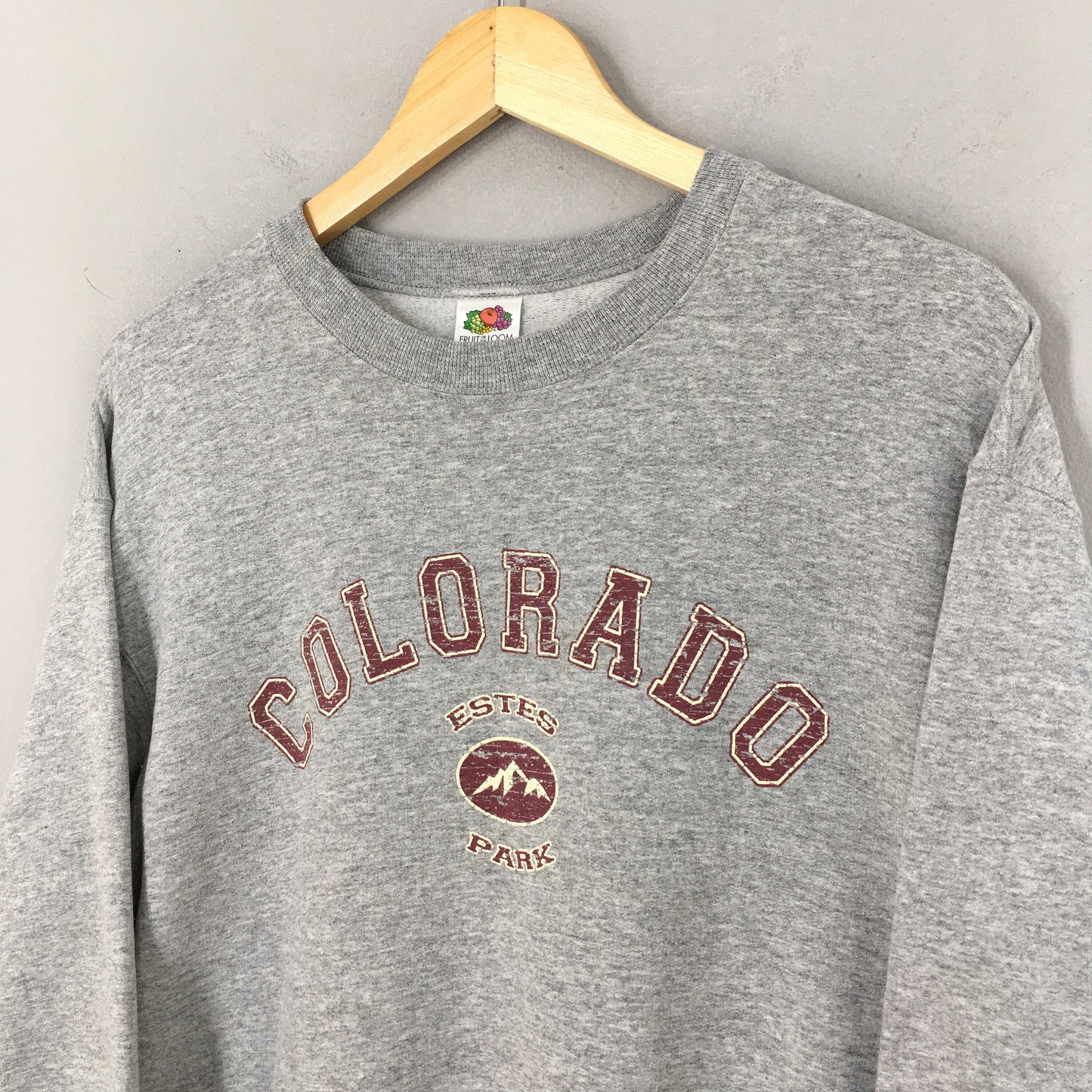 Estes Park Colorado Gray Sweatshirts Large