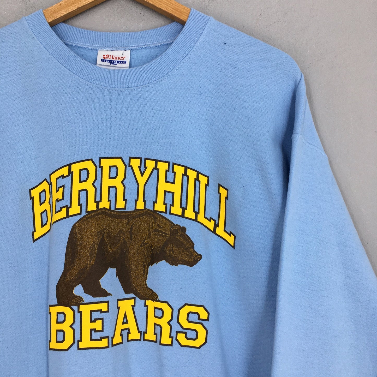 Berryhill Bears Blue Sweatshirt Large