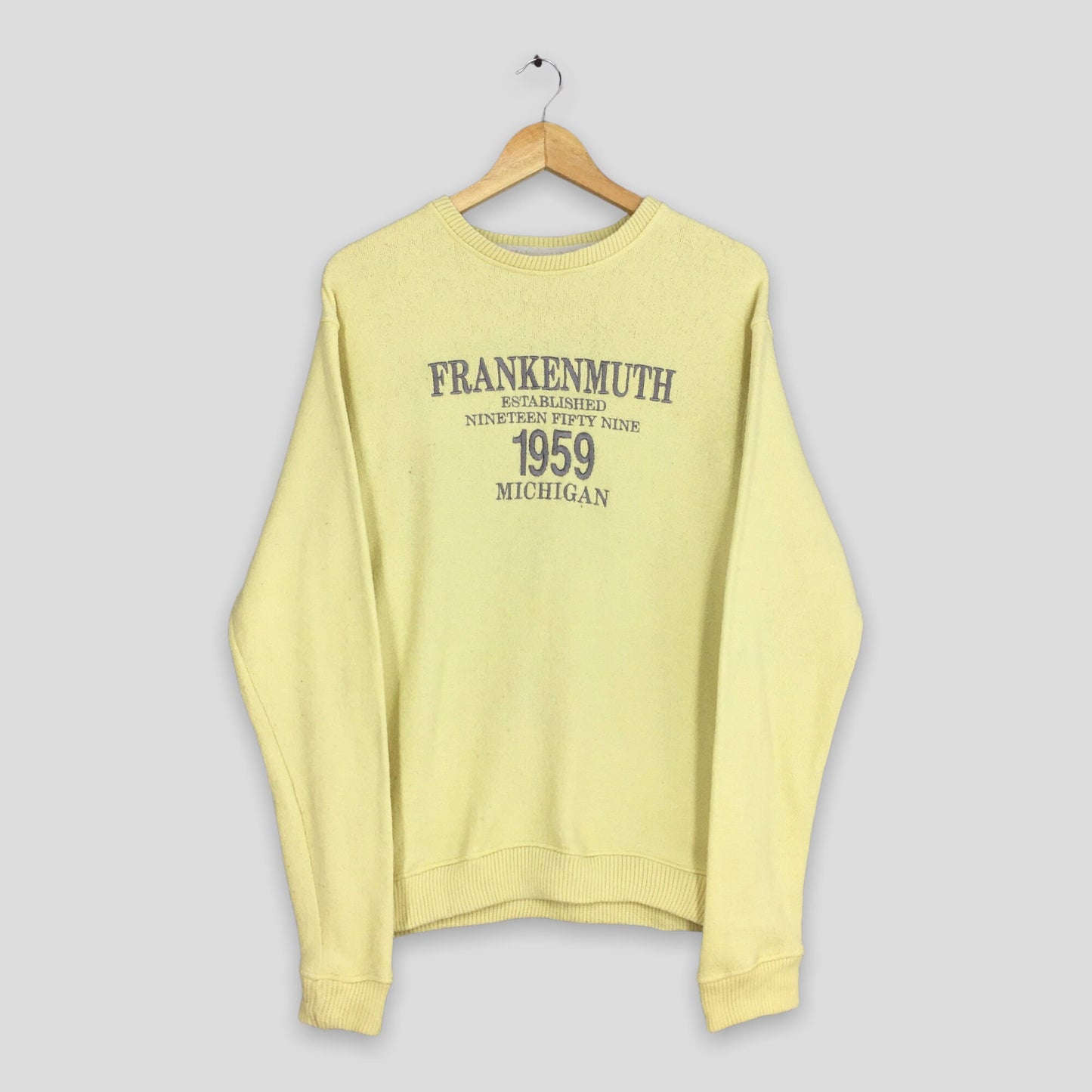 Frankenmuth Michigan 1959 Yellow Jumper Small