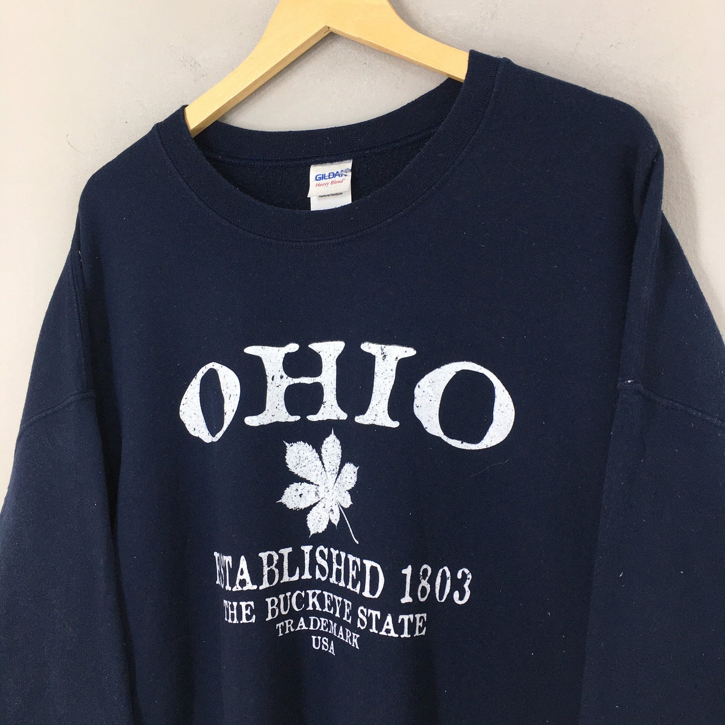 Ohio State Buckeyes Ncaa Blue Sweatshirt XXLarge