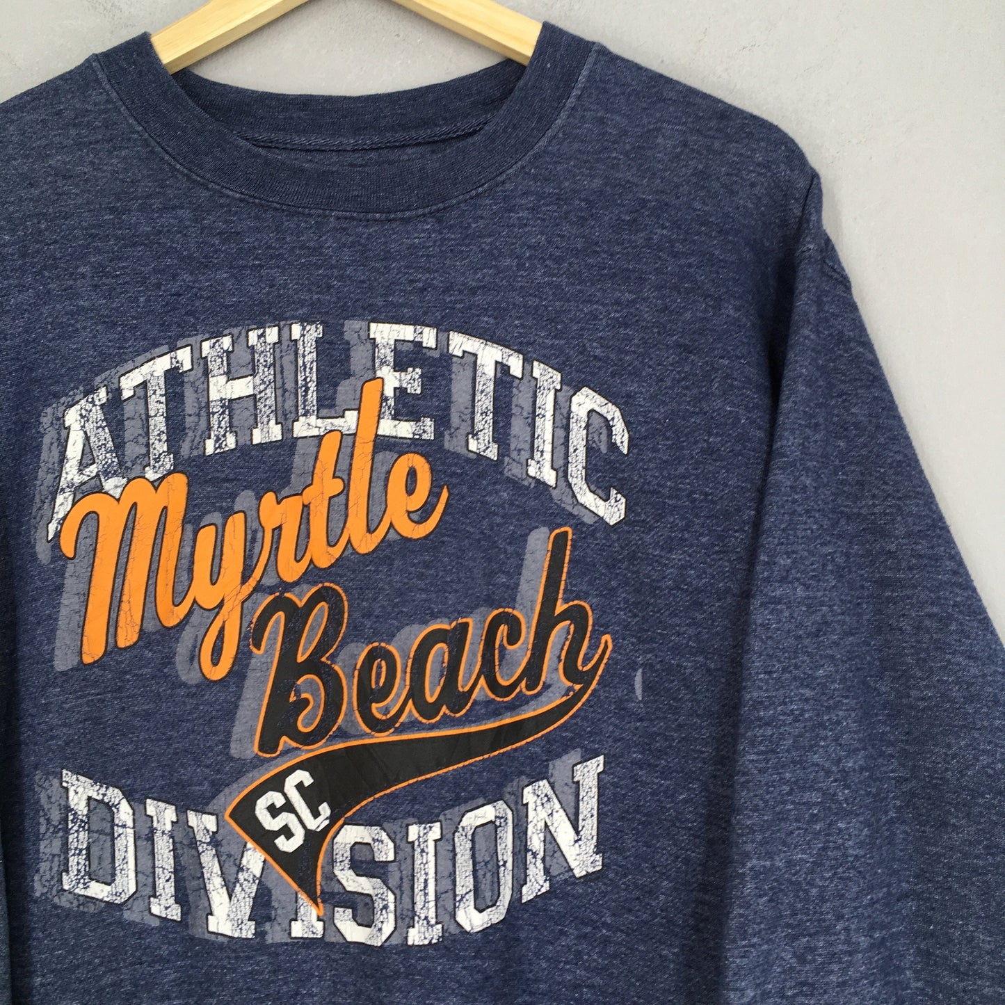 Myrtle Beach Blue Sweatshirts Medium