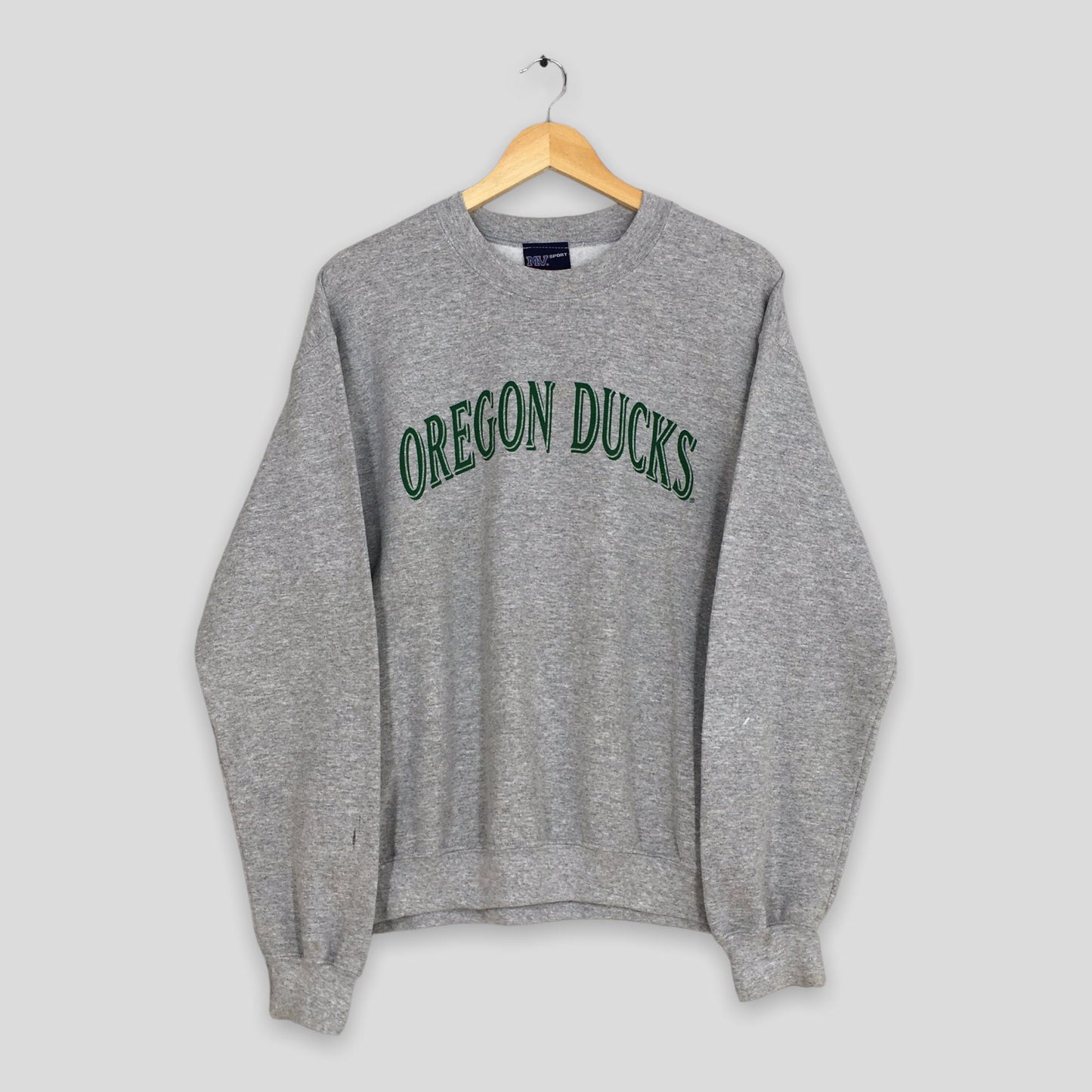 Oregon Ducks Ncaa Gray Sweatshirt Medium