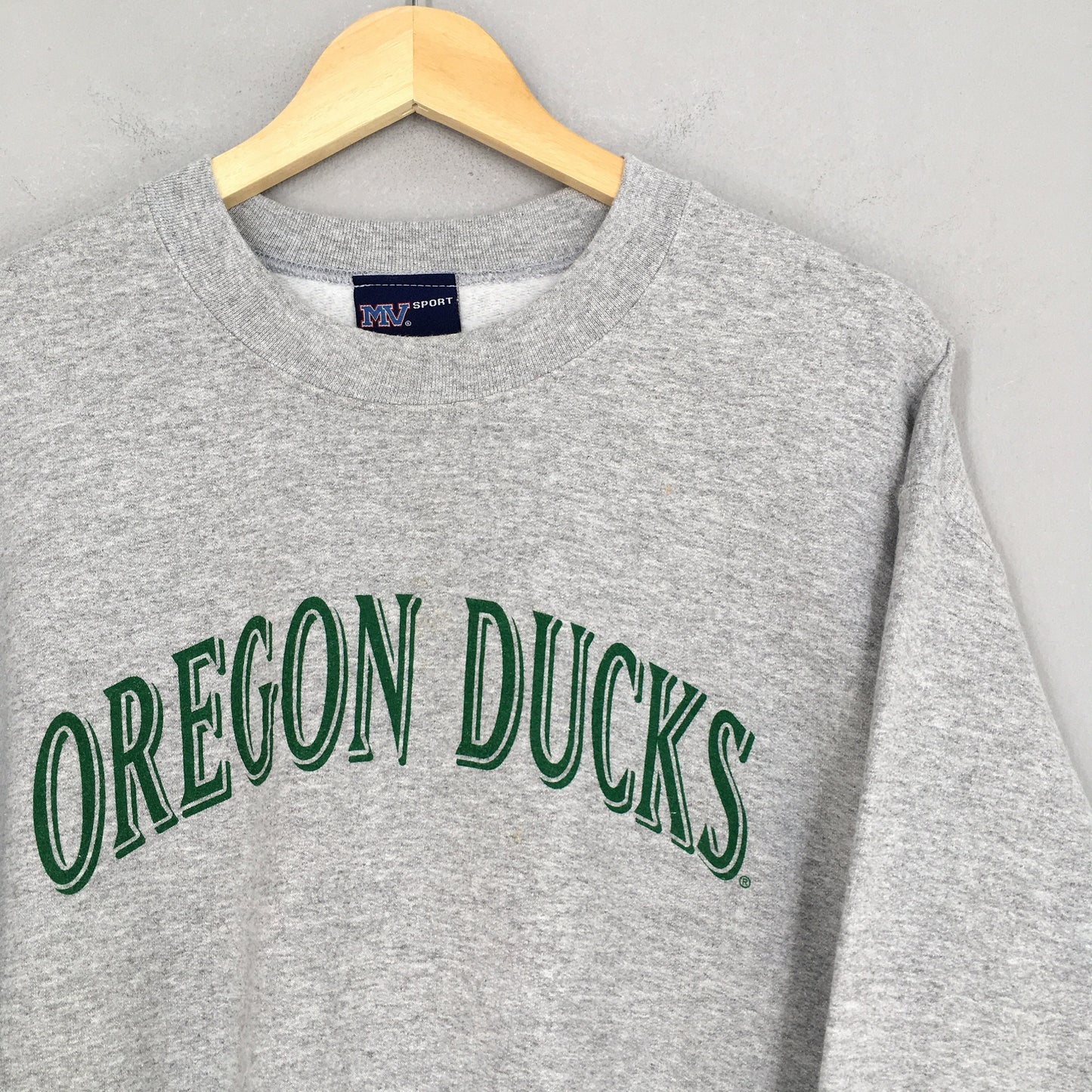 Oregon Ducks Ncaa Gray Sweatshirt Medium