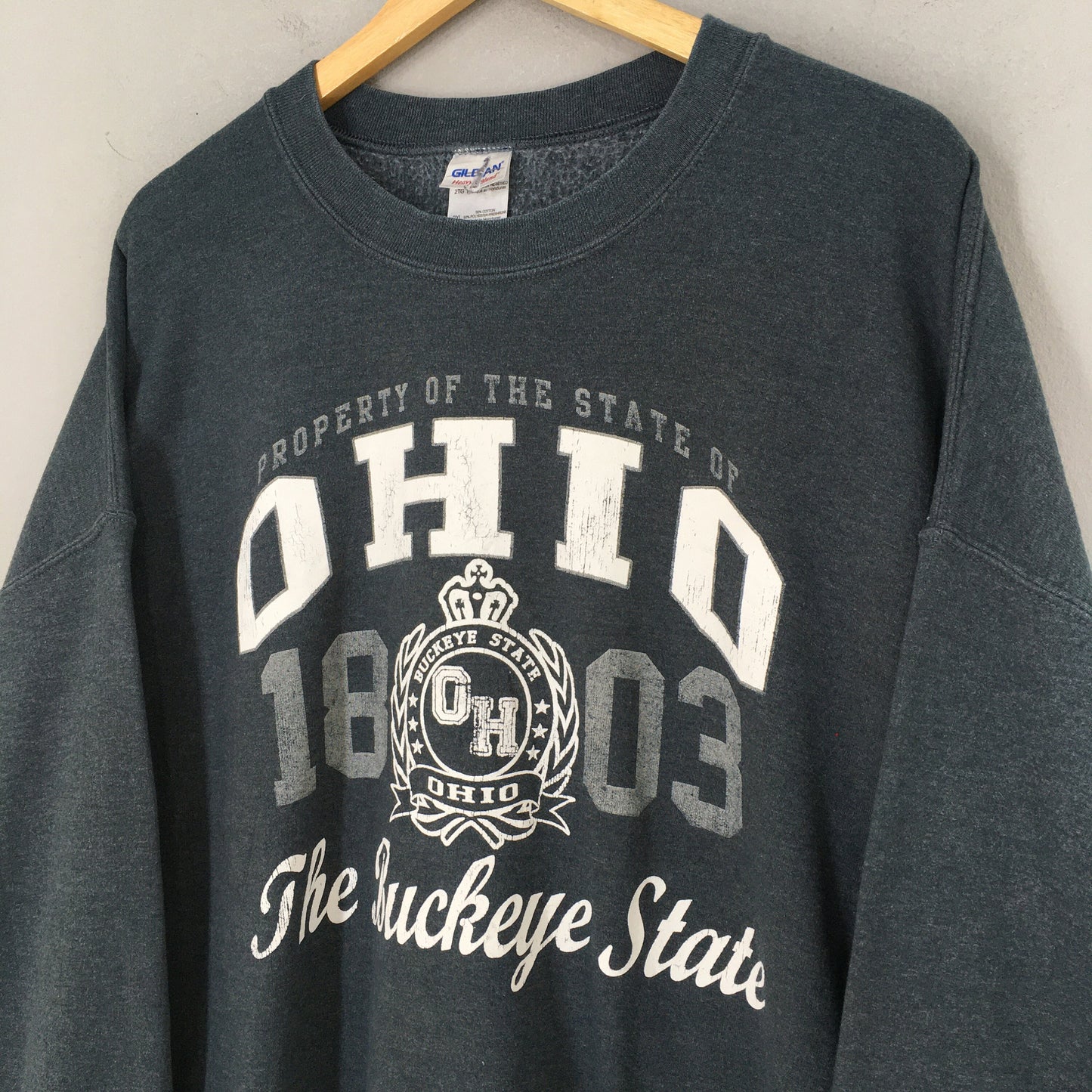 Buckeyes Ohio State Gray Sweater XXLarge