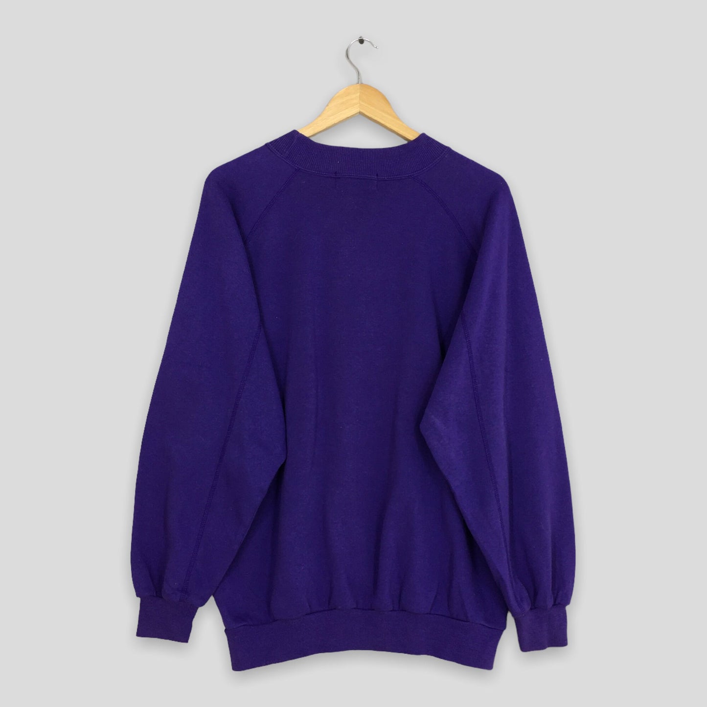 Fashion Network Streetwear Purple Sweatshirt Medium