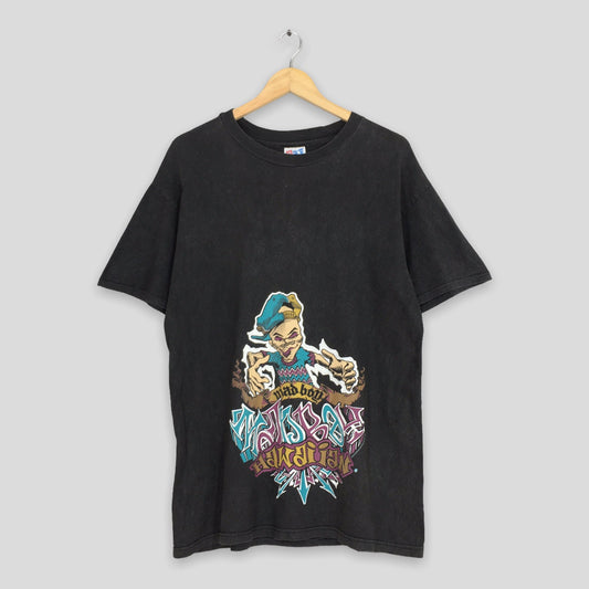 Mad Boy Hawaiian Black T shirt Medium