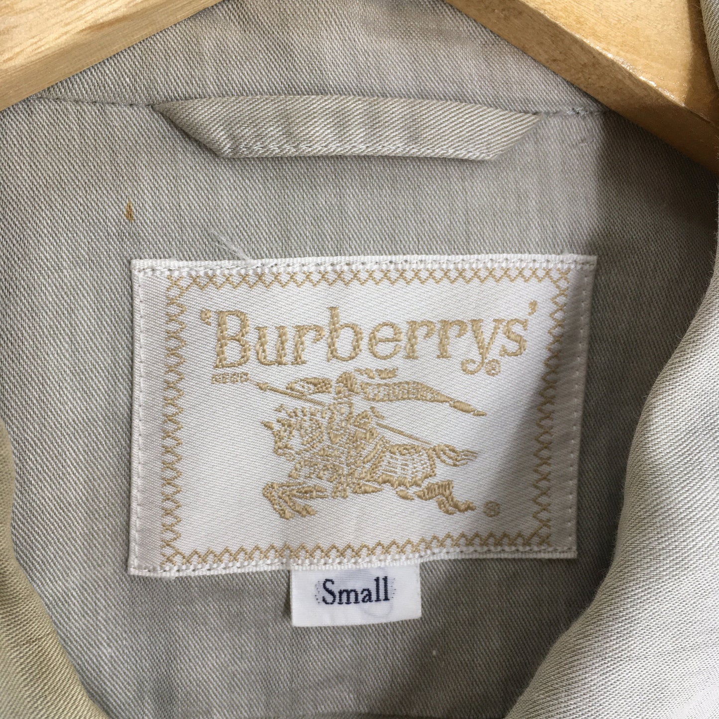 Burberrys England Harrington Coat Jacket Small