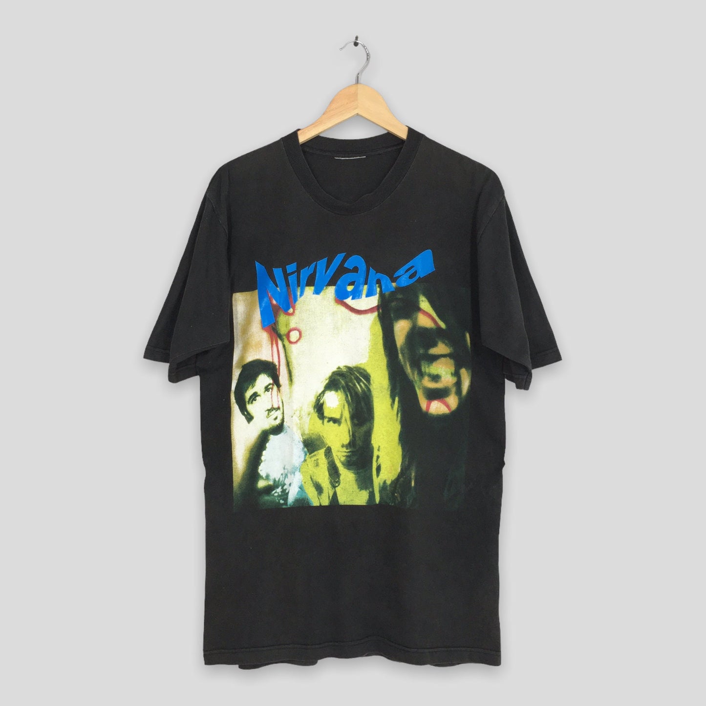 Nirvana Kurt Cobain Grunge T shirt Medium