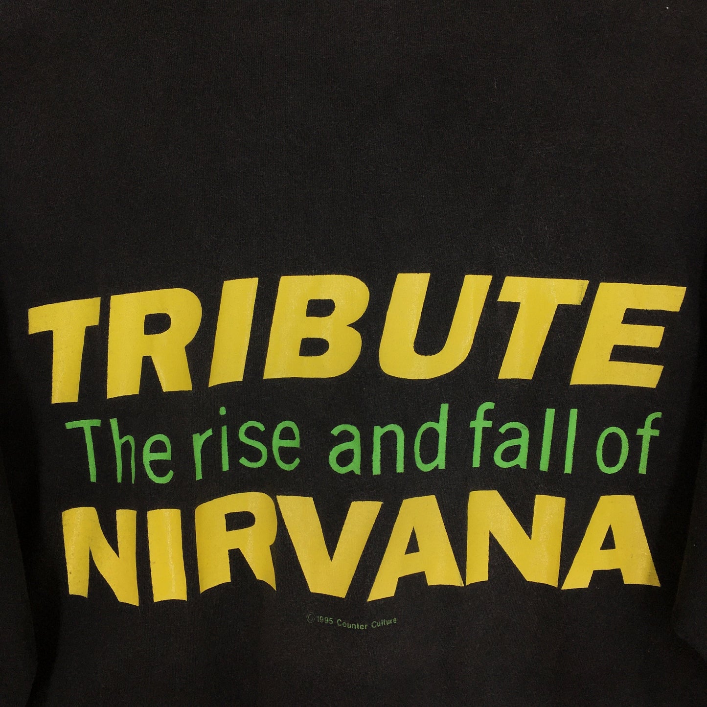 Nirvana Kurt Cobain Grunge T shirt Medium