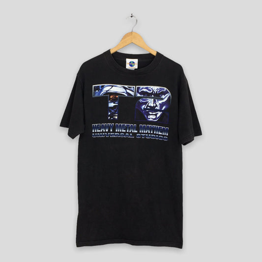 Terminator 2 Arnold Heavy Metal Mayhem T shirt Medium