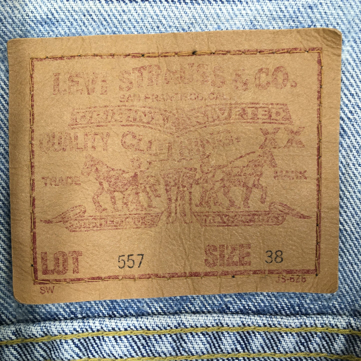 Levi's Type 3 Trucker Denim Jeans Jacket Small