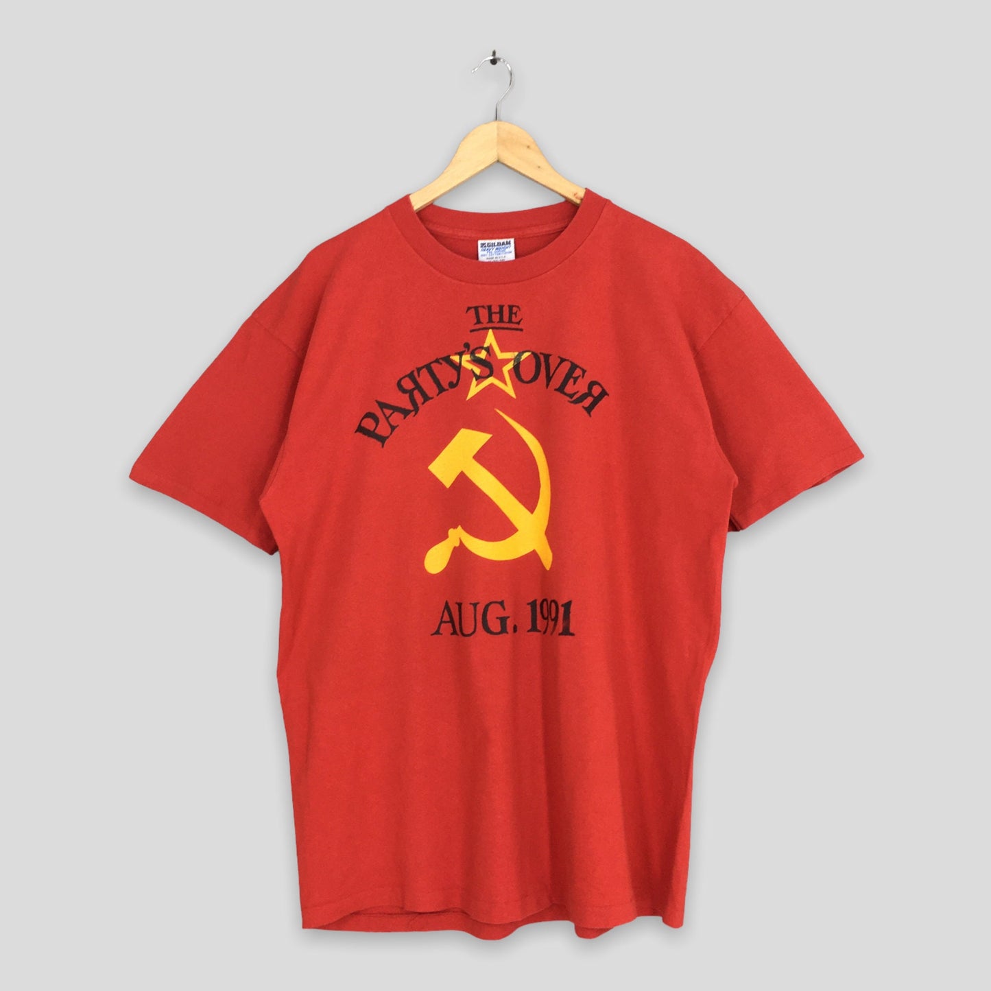 CCCP The Party Is Over Ussr T-shirt XLarge