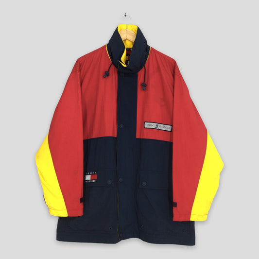 Tommy Hilfiger Colorblock Hoodie Jacket Medium