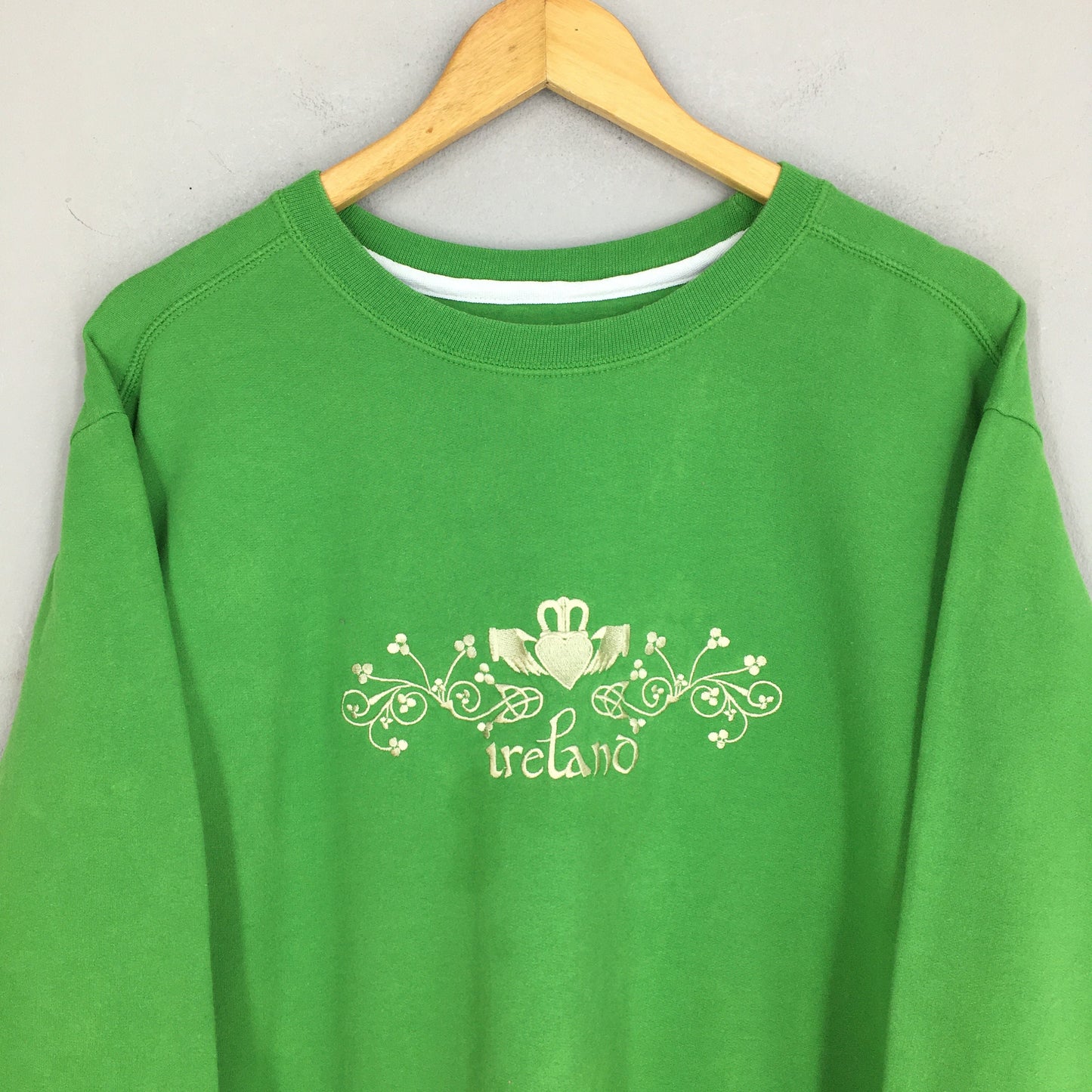 Ireland Irish Green Sweatshirts XLarge