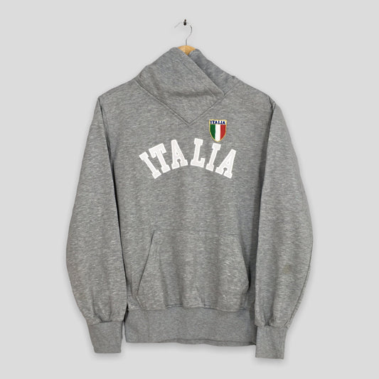 Italia Flag Gray Sweatshirts Medium