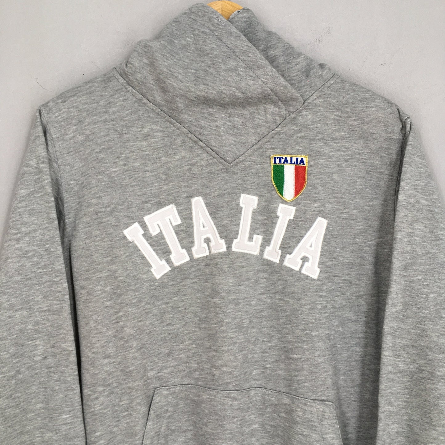 Italia Flag Gray Sweatshirts Medium