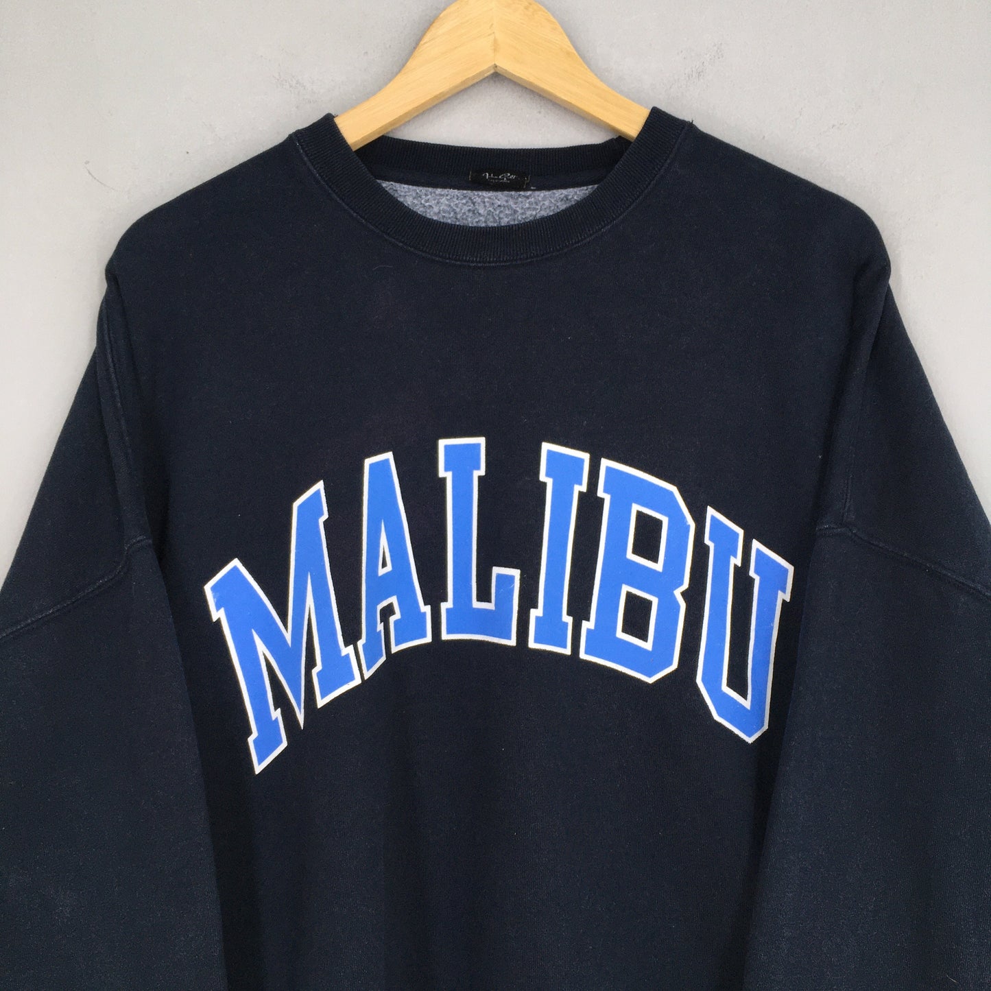 Malibu Printed Cropped Sweatshirts XXLarge