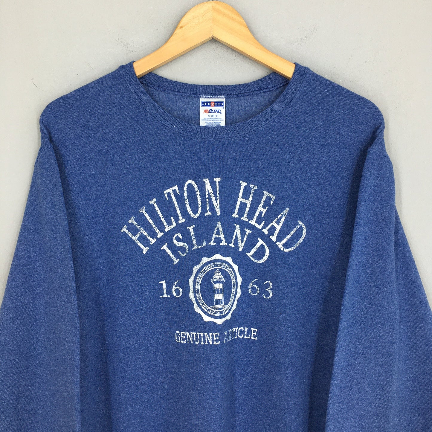 Hilton Head Island Blue Sweatshirt Small