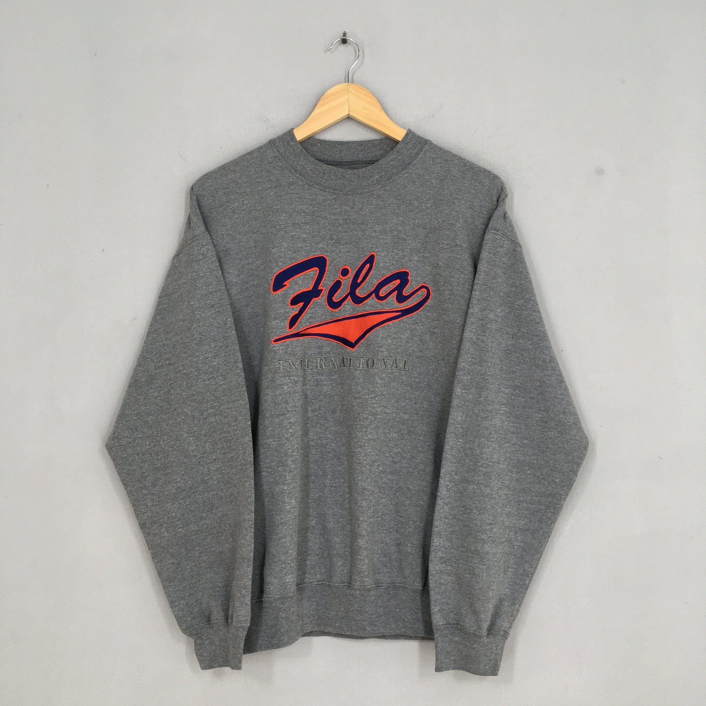 Fila Italia Gray Sweatshirt Large