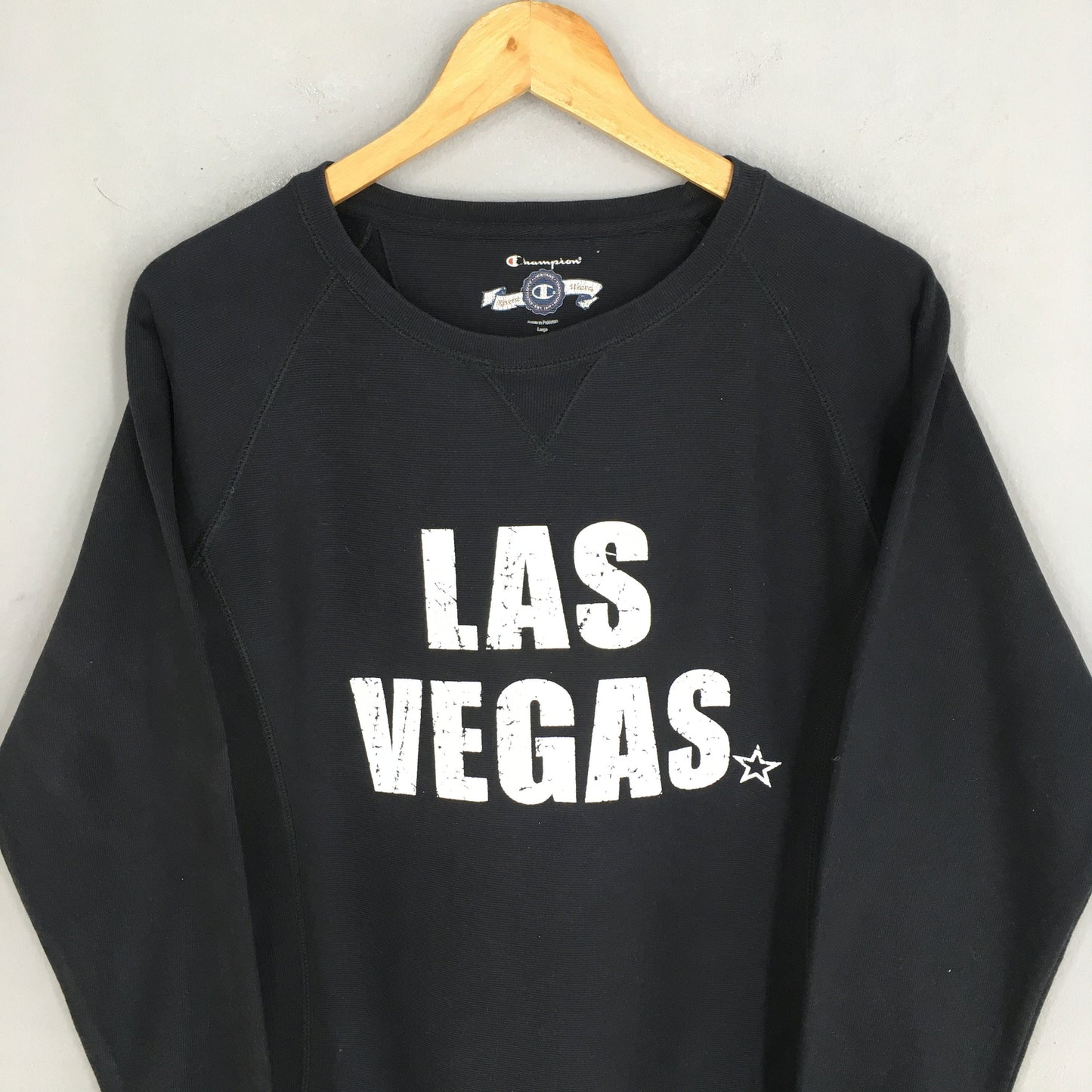 Las Vegas Usa Black Sweatshirt Small