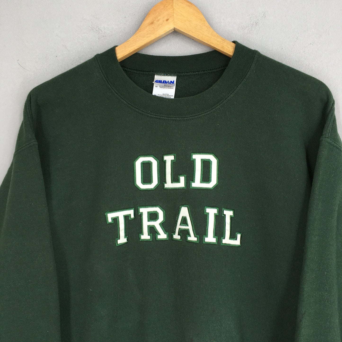 Old Trail Green Sweatshirt Medium