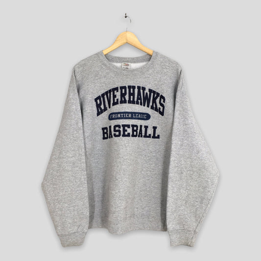 Riverhawks Baseball Sweatshirt XLarge