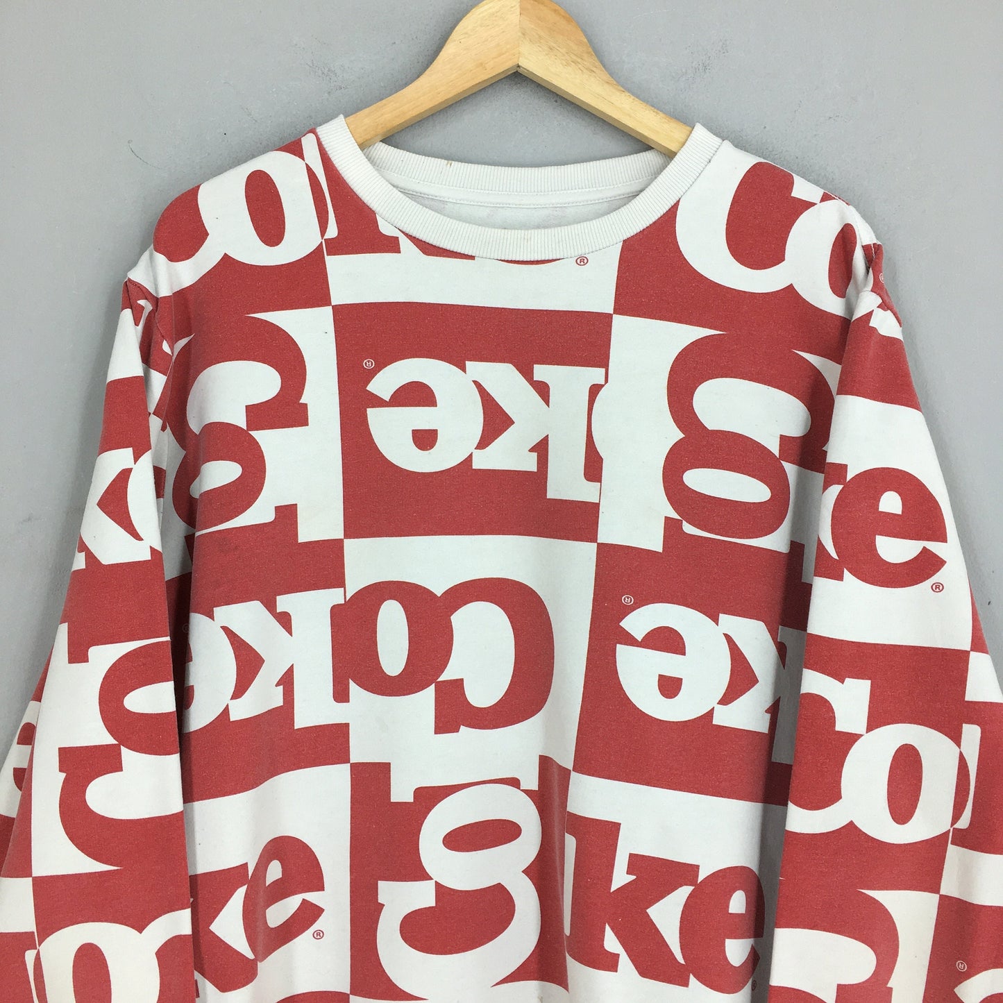 Coca Cola Carbonated Drink Sweatshirt XXLarge