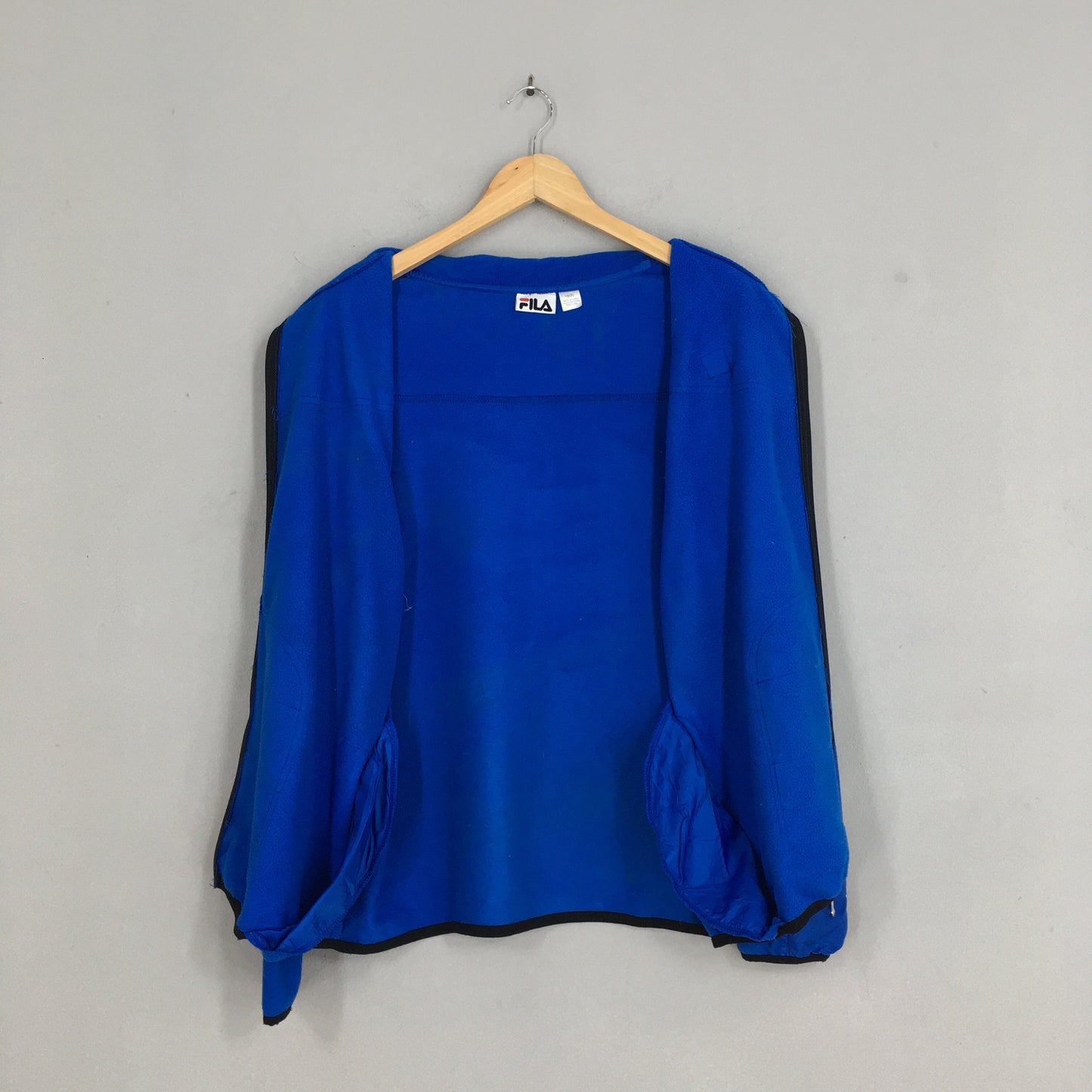 Fila Fleece Blue Sweatshirt Medium