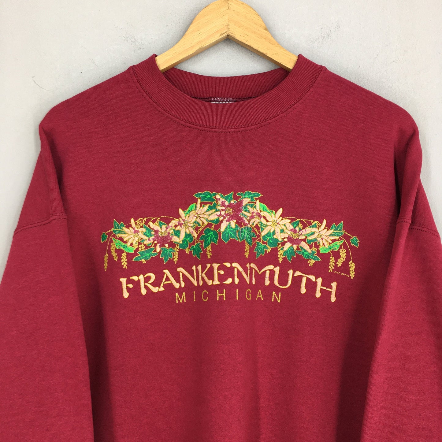 Frankenmuth Michigan Red Sweatshirt XLarge