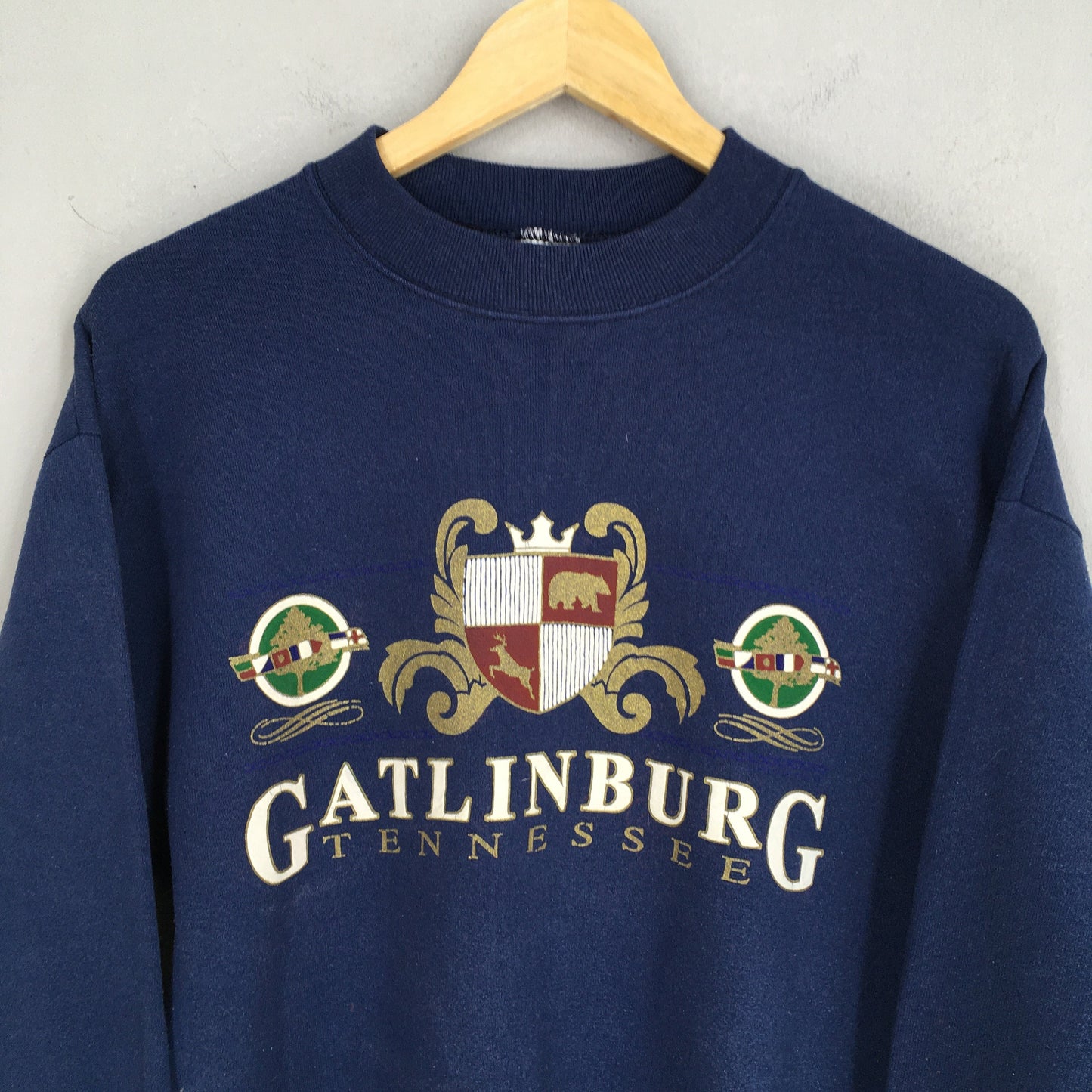 Gatlinburg Tennessee Blue Sweatshirt Large