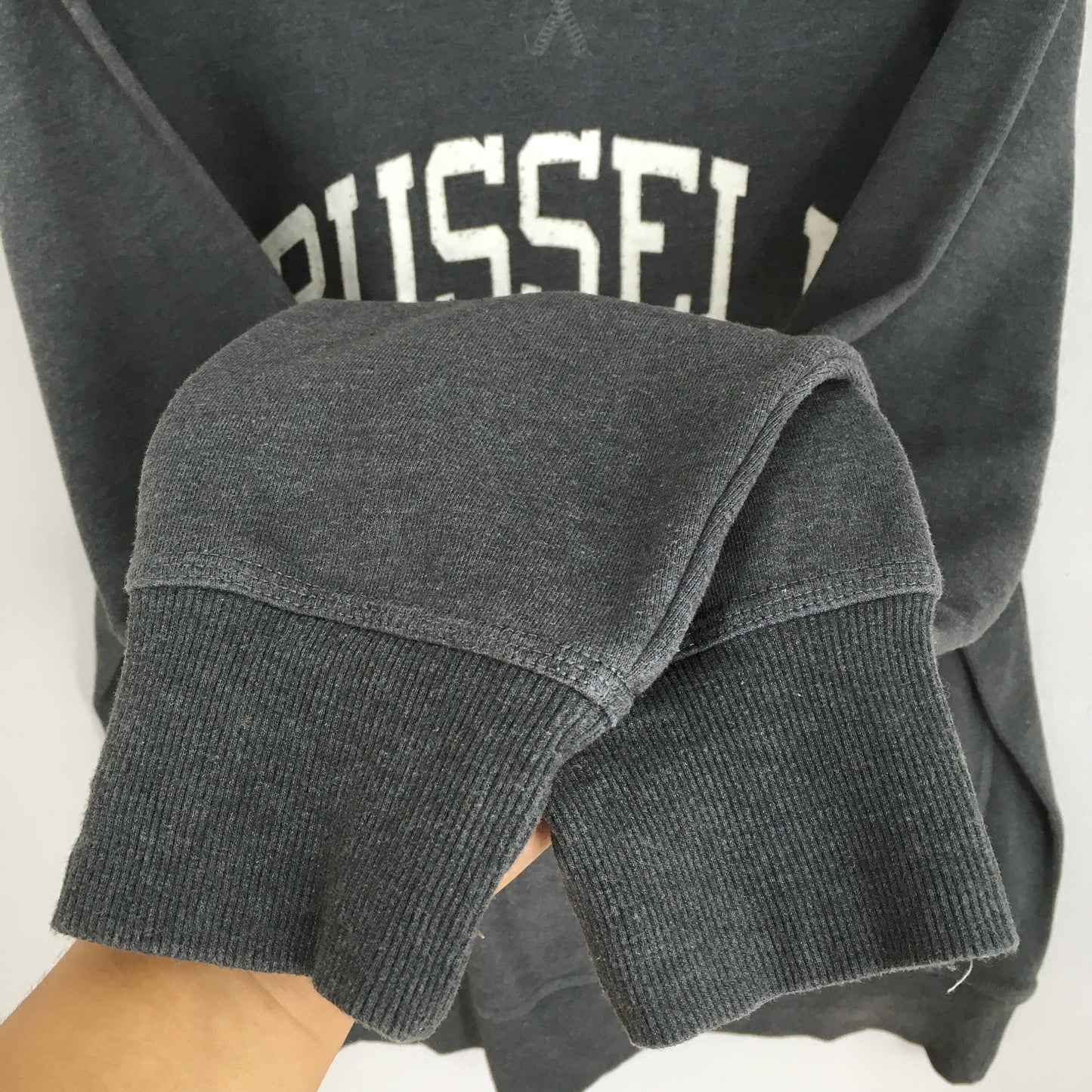 Russell Athletic Gray Sweatshirt Large