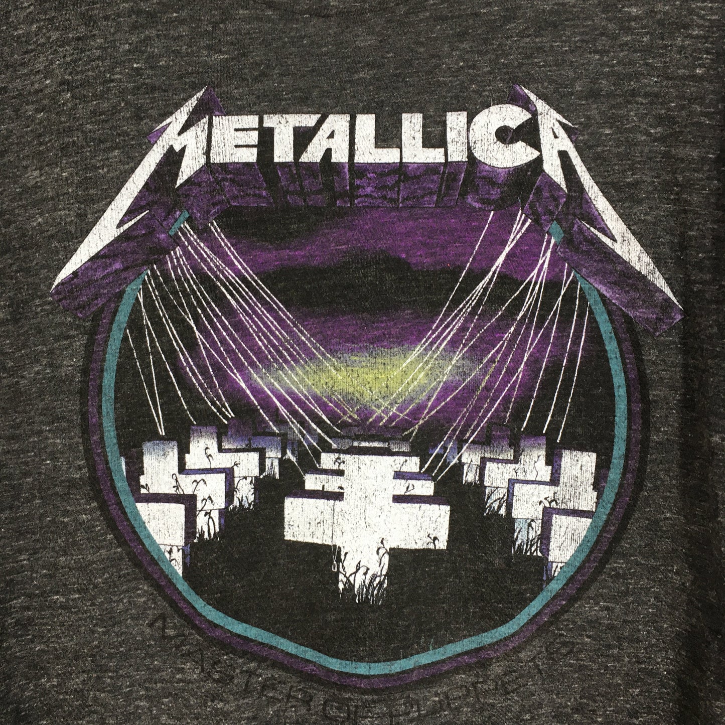 Metallica St Anger Hardcore Rock Concert Tour Tshirt Large