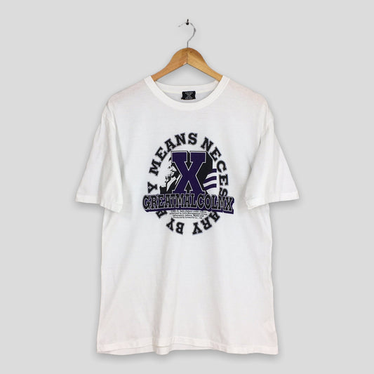 Malcolm X Black Community T shirt Medium