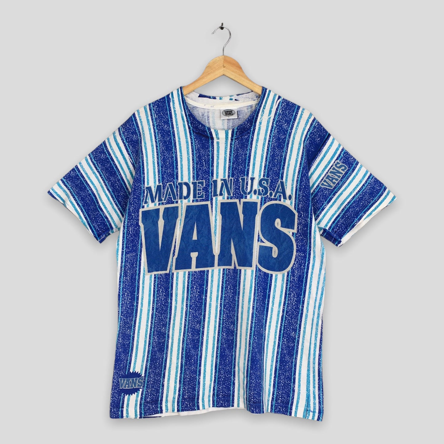 Vans Usa Stripes T shirt Large