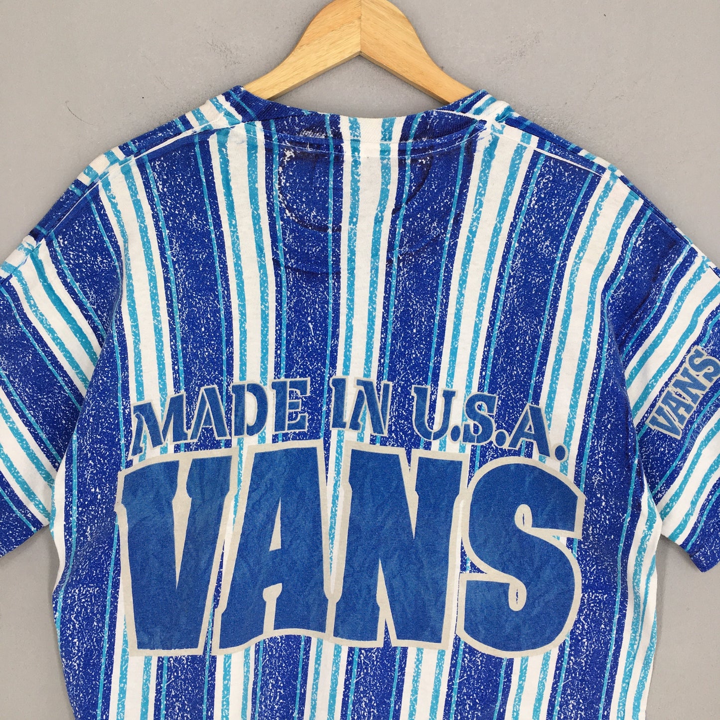 Vans Usa Stripes T shirt Large