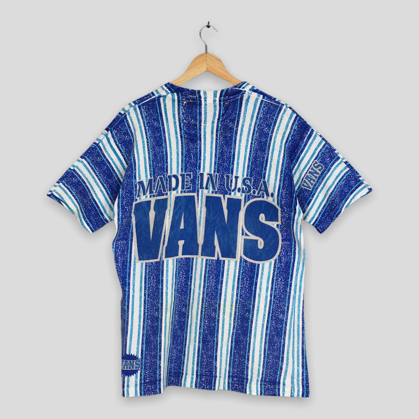 Vans Usa Stripes T shirt Large