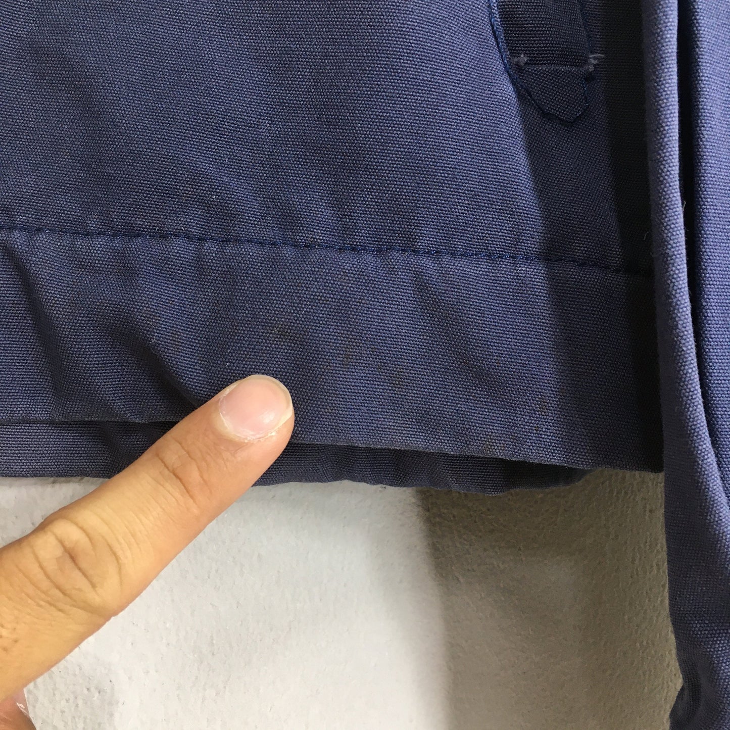 Members Only Harrington Blue Jacket XLarge