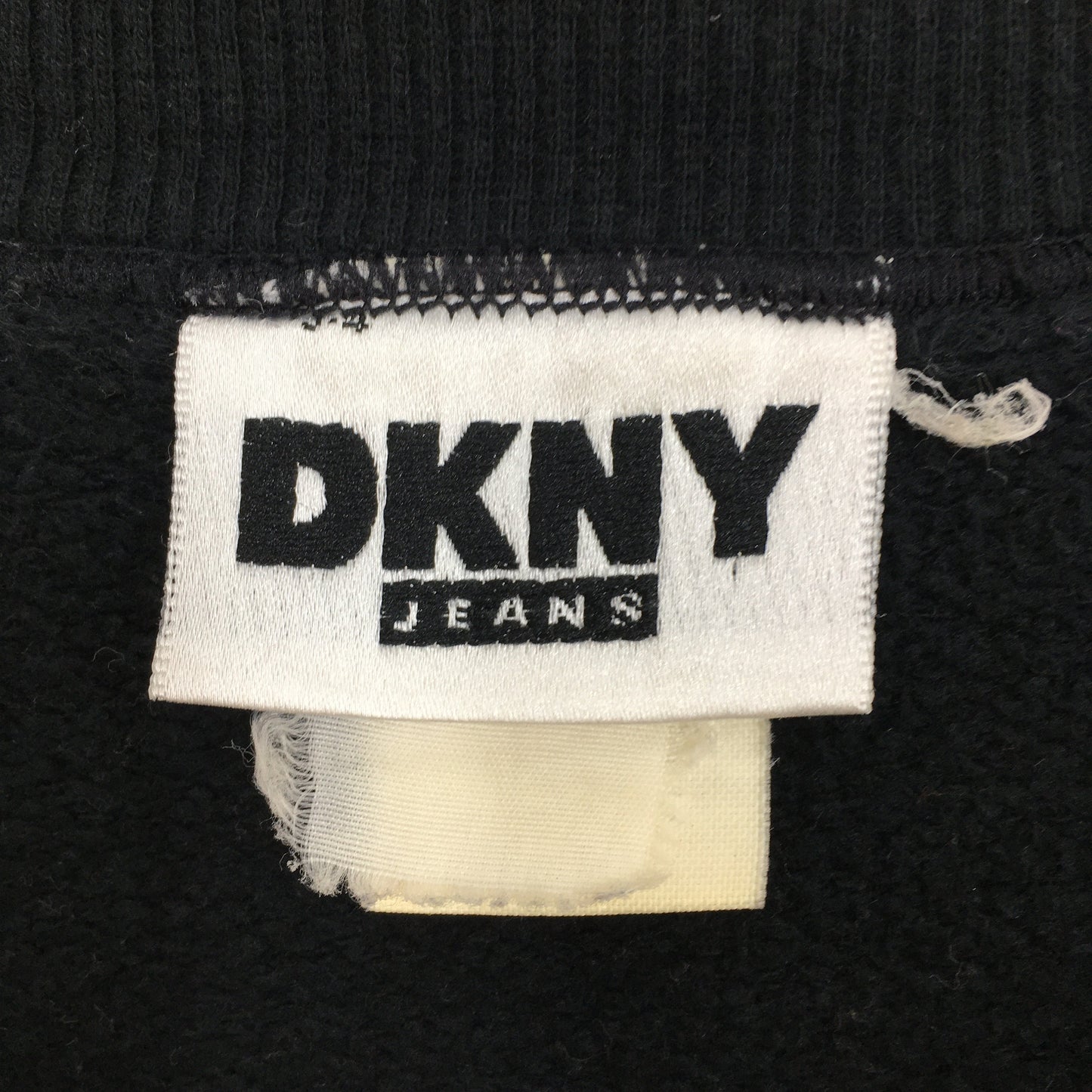 Dkny NYC Jeans Black Sweatshirt XXLarge