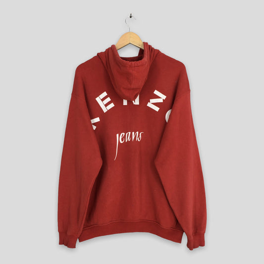 Kenzo Jeans Hoodie Sweater Large