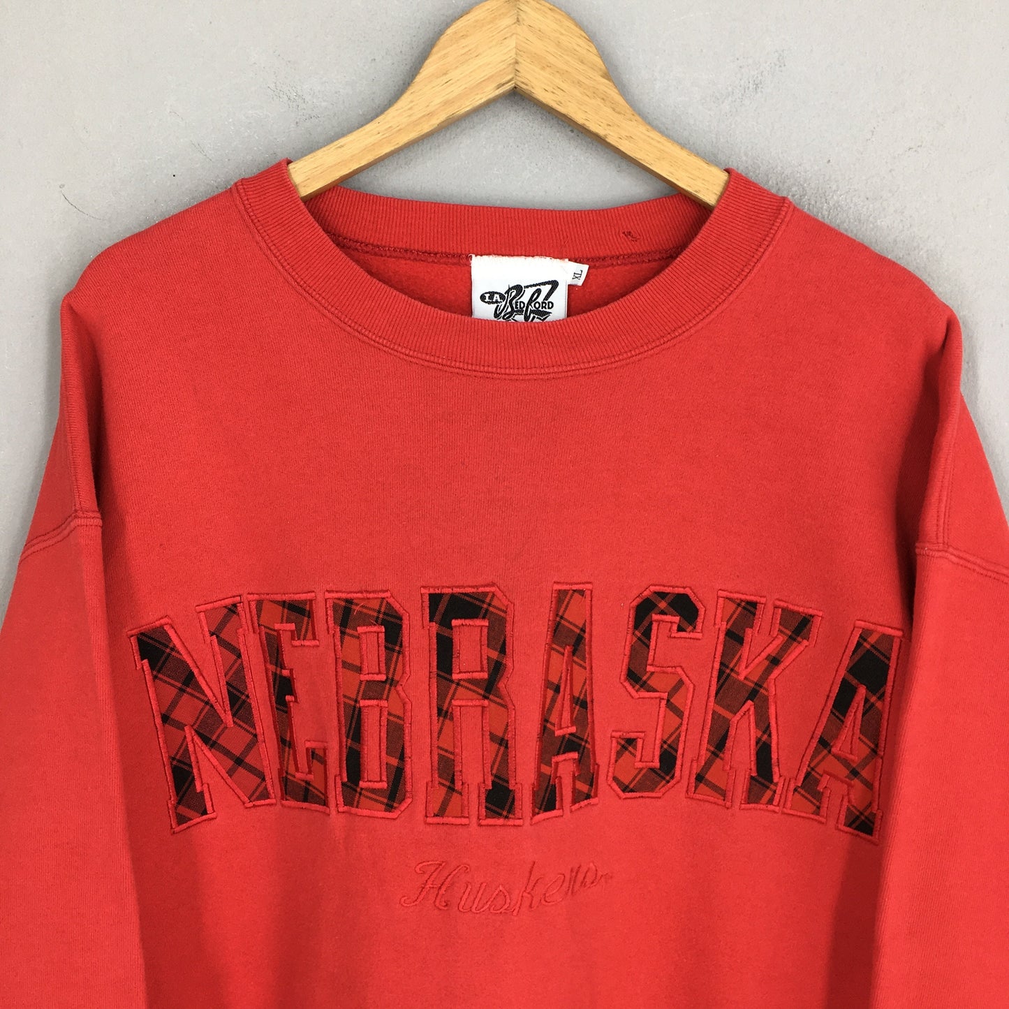 Nebraska State Red Sweatshirts XLarge