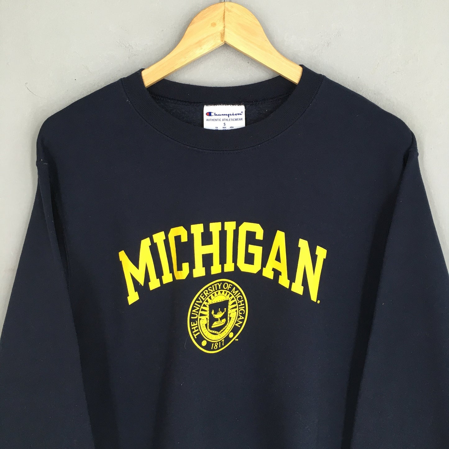 University Of Michigan Blue Sweatshirt Small