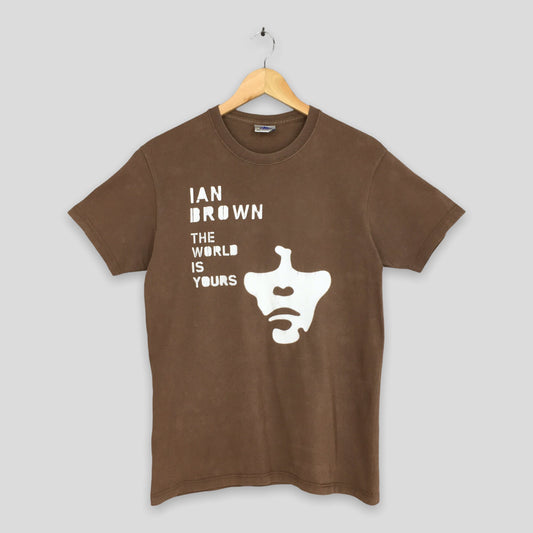 Ian Brown The World Is Yours T shirt Small