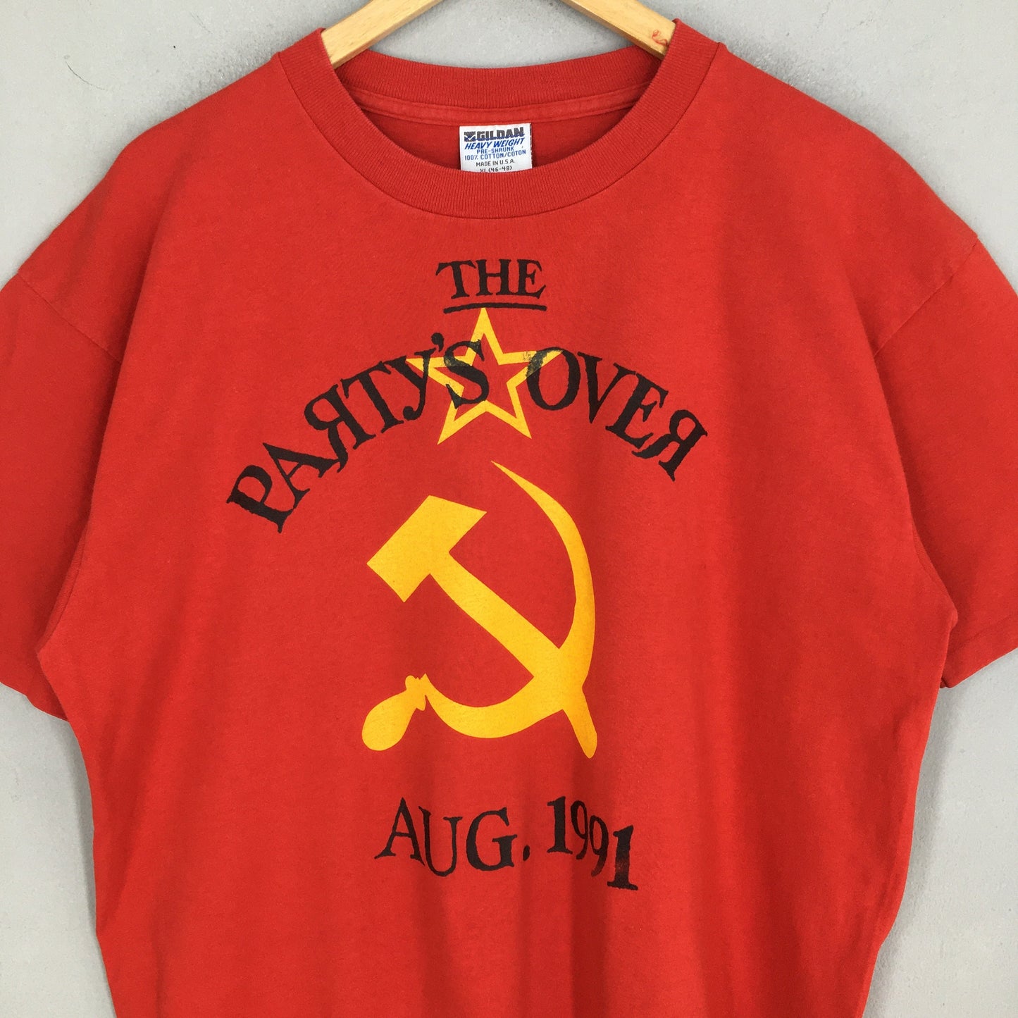 CCCP The Party Is Over Ussr T-shirt XLarge