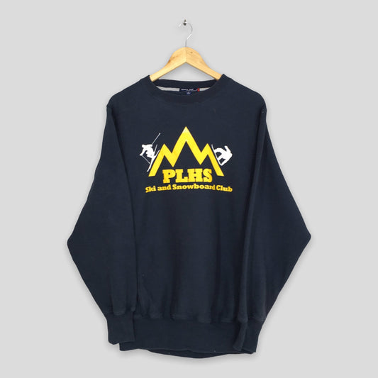 PLHS Ski And Snowboard Black Sweatshirt Small