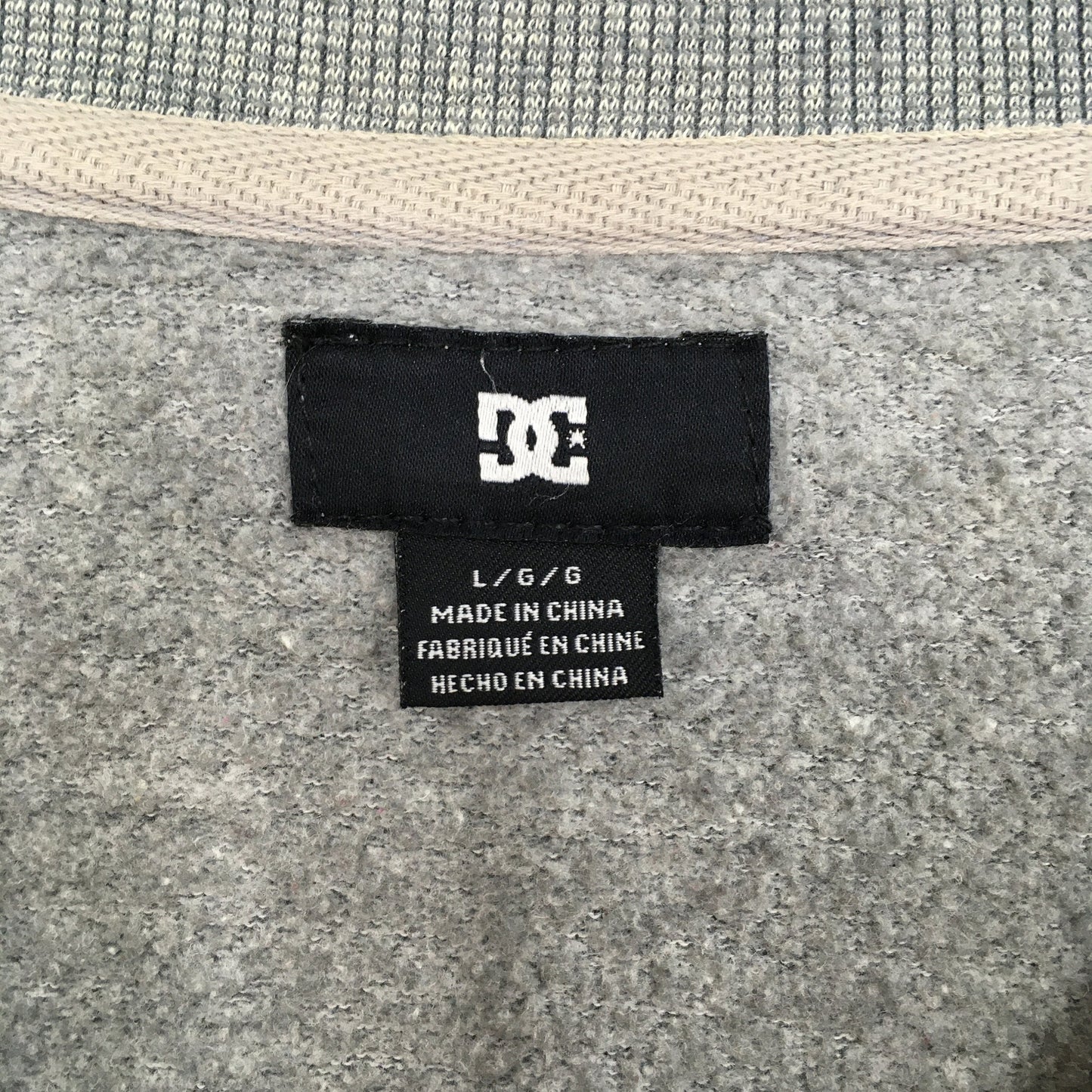 Dc Shoe Co Usa Gray Sweatshirt Large